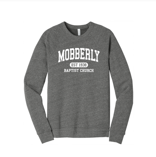 BELLA+CANVAS Unisex Sponge Fleece Raglan Sweatshirt